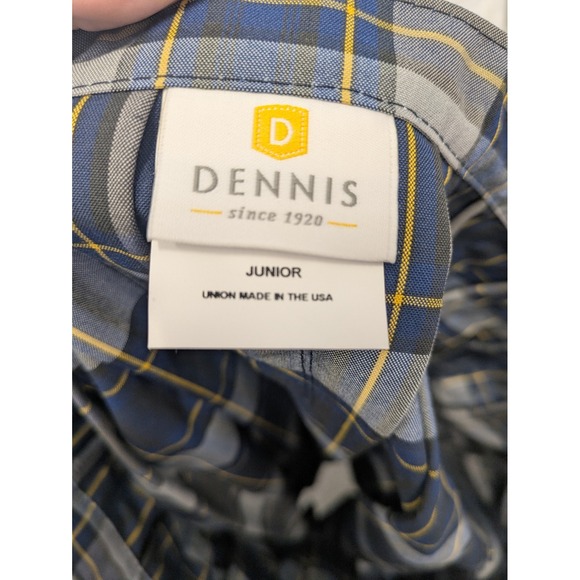 Dennis J17 Junior Plaid Pleated Skirt Union Made USA - Picture 6 of 10